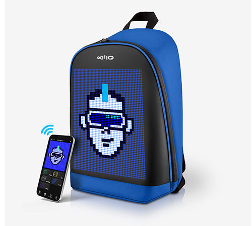 Smart Led Backpack Black Laptop Gift School Bag Speaker Men - AliExpress