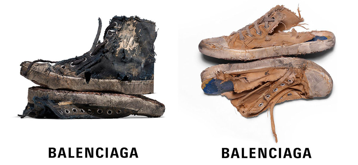Balenciaga Trashed Sneakers