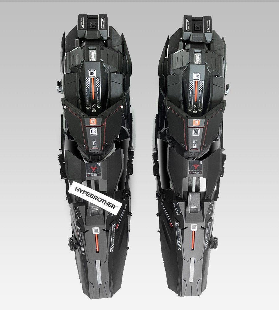 Cyberpunk Leg Armor