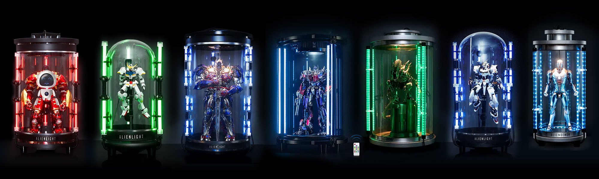 Alien Light Toy Display