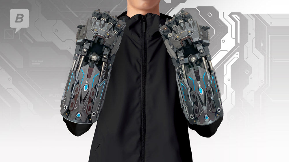 Mechanical Exoskeleton Arm Armor