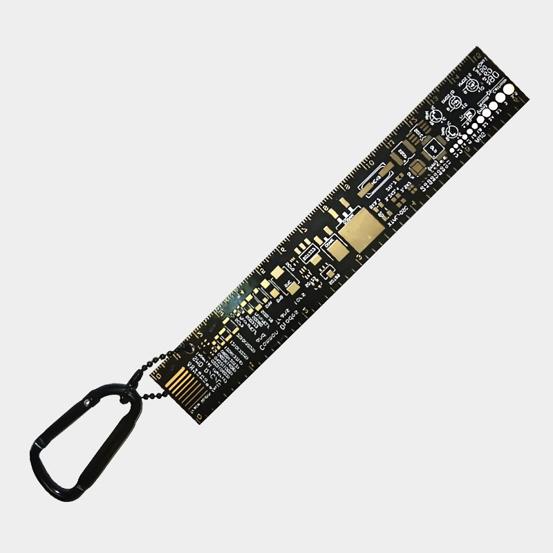 Circuit Board Tag Keychain