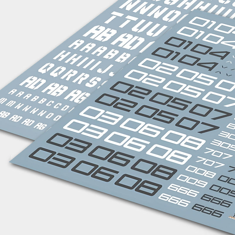 Cyberpunk decals for cyberpunk mask