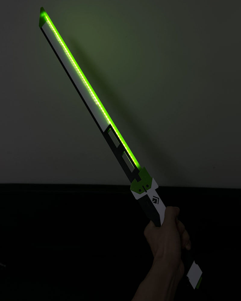 Cyberpunk Katana Mini LED Light Blade