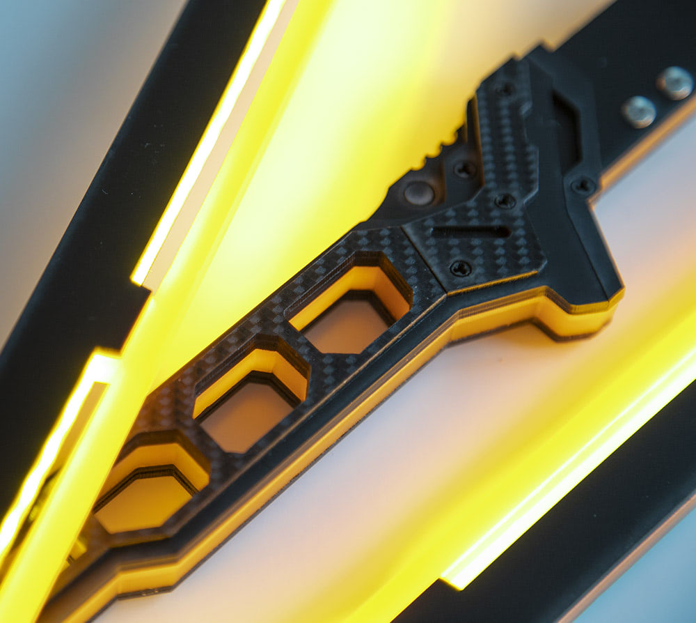 Cyberpunk Katana V1 With LED Light Blade