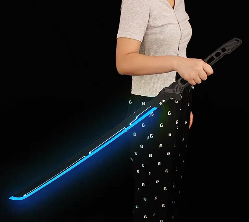 Cyberpunk Katana V1 With LED Light Blade