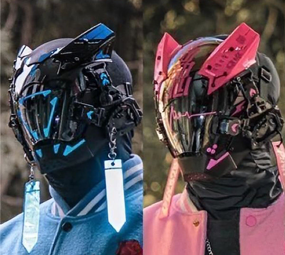 Horns for Cyberpunk Mask Helmet