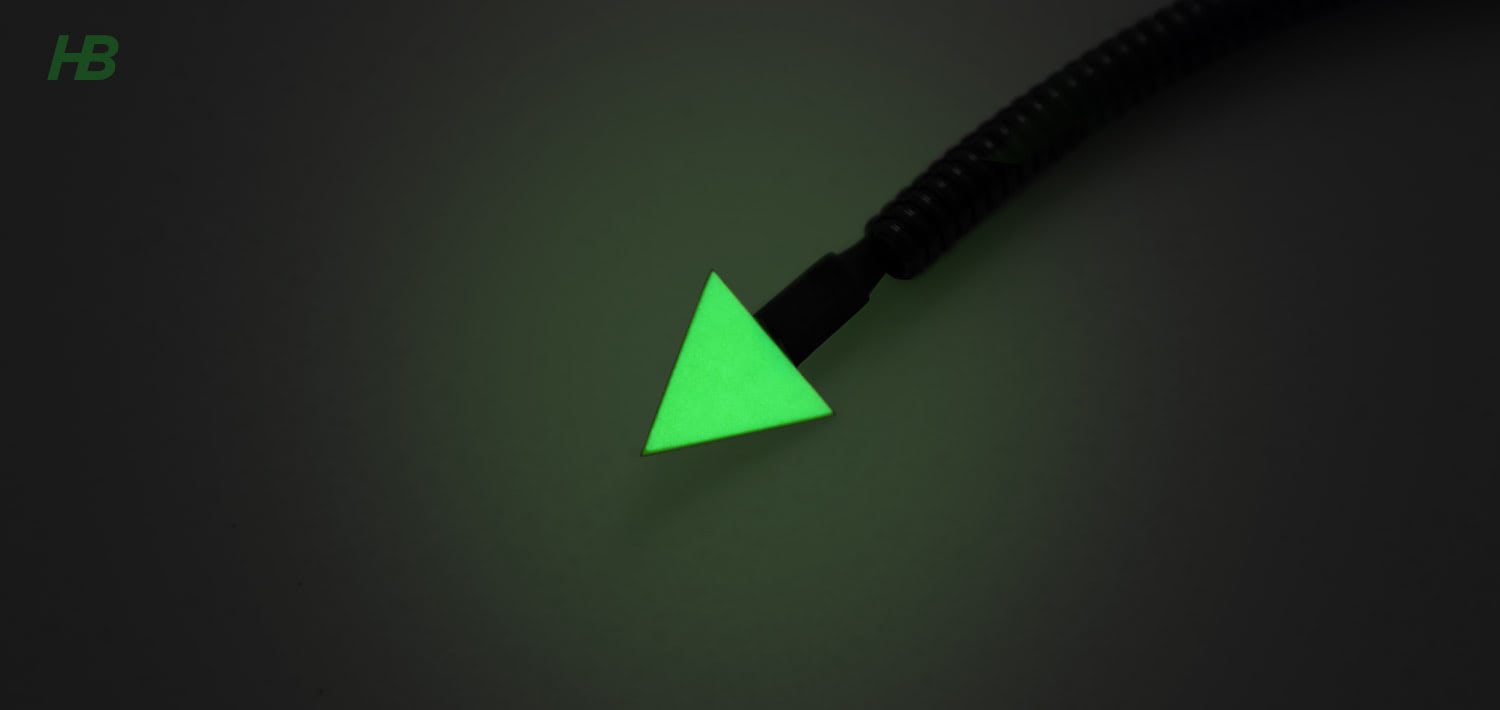 Luminous Triangle for Cyberpunk Mask
