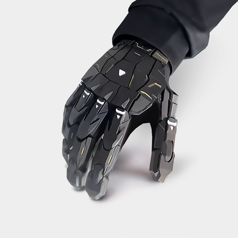 Cyberpunk Mecha Gloves