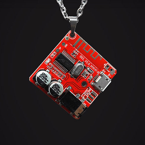 Cyberpunk Necklace Digital Jewellery