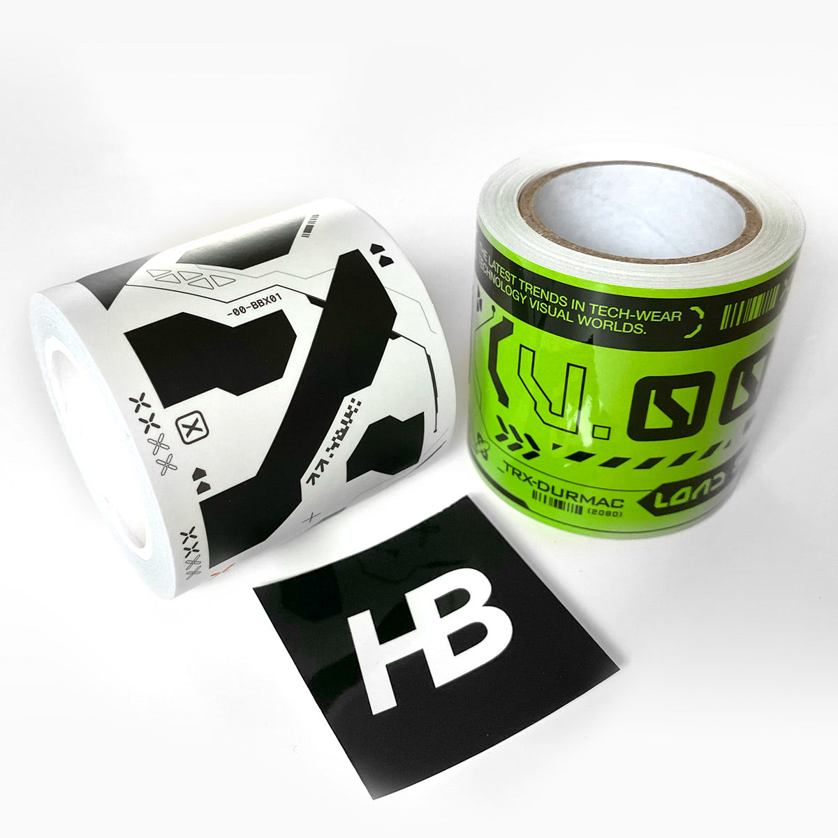 Cyberpunk Sticker Roll