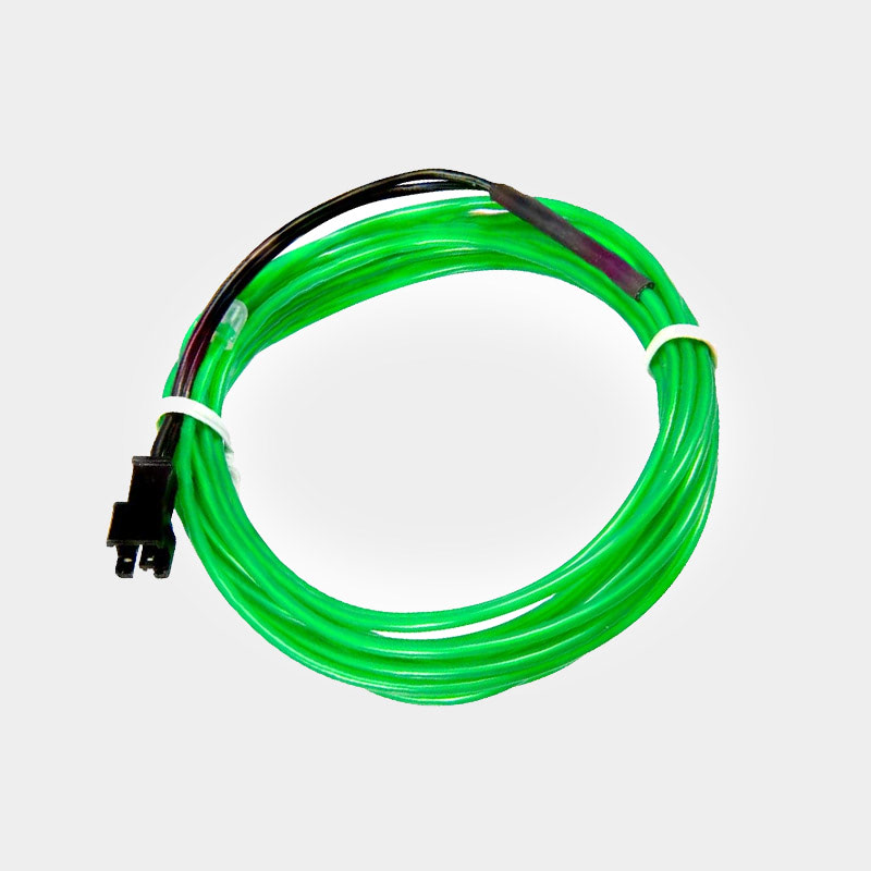 Neon Wires for Cyberpunk Mask