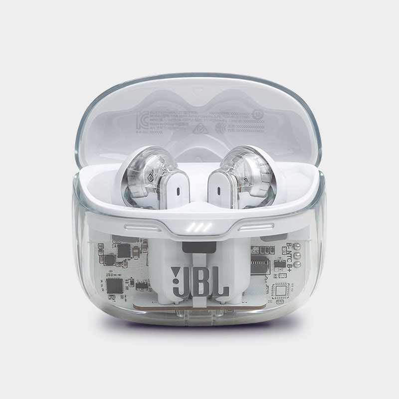 JBL Tune Beam Ghost Edition earbuds
