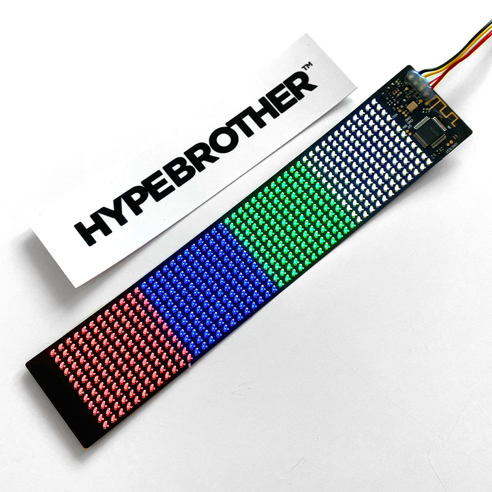 LED Pixel Display for Cyberpunk Mask