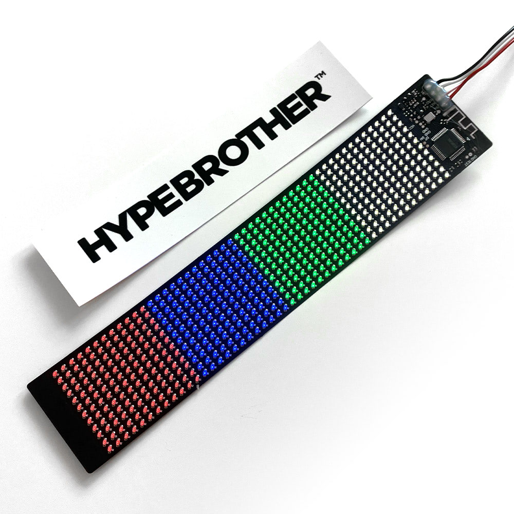LED Pixel Display for Cyberpunk Mask