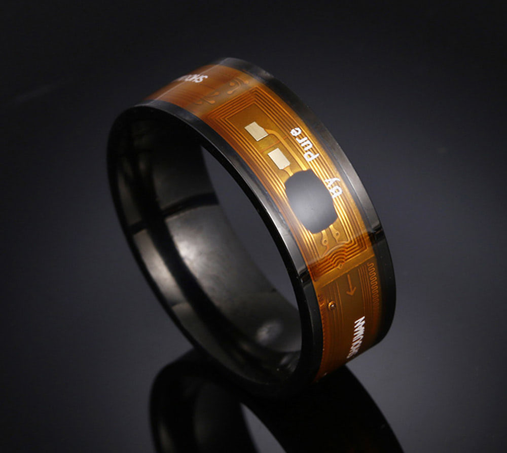 RFID / NFC Smart Ring - Size 12 - NTAG213 : ID 2806 : $44.95