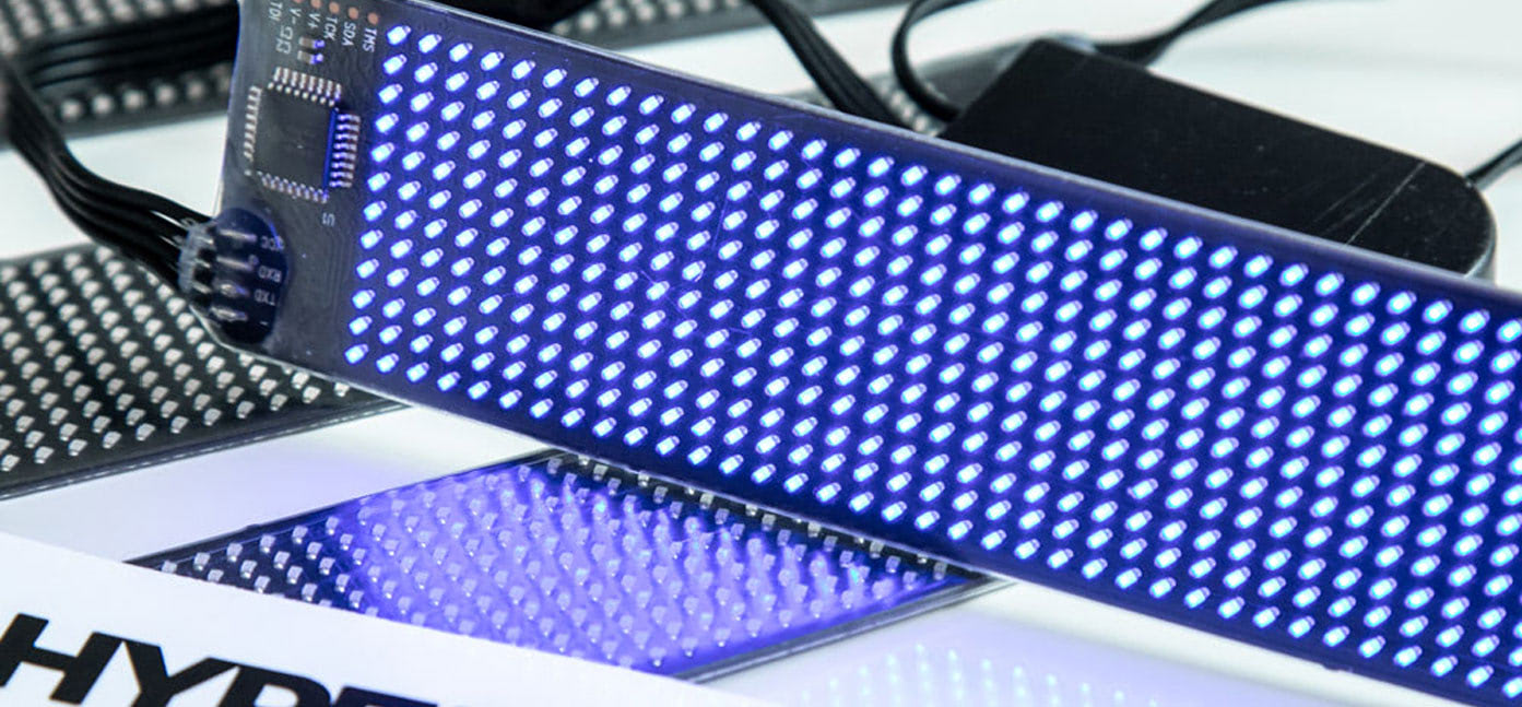 LED Display for Cyberpunk Mask
