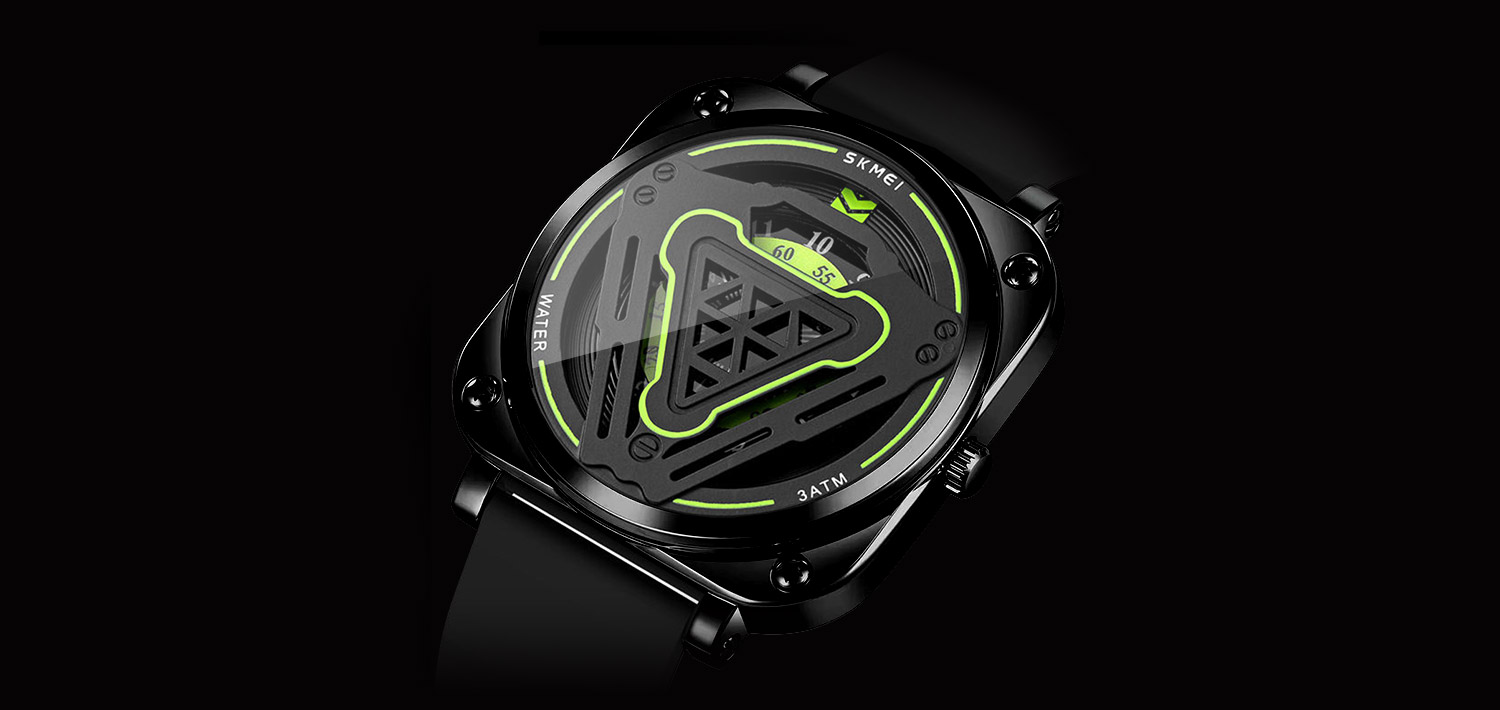 SKMEI Cyberpunk Watch display picture 1