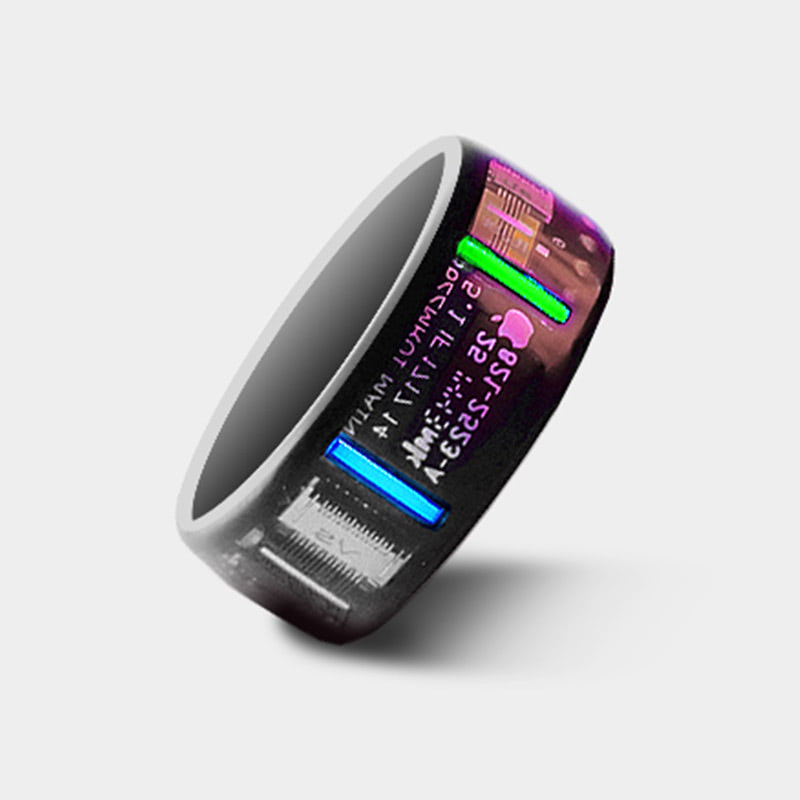 NFC Cyberpunk Ring Wearable