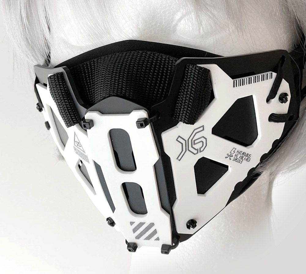 Armoured Cyberpunk Mask