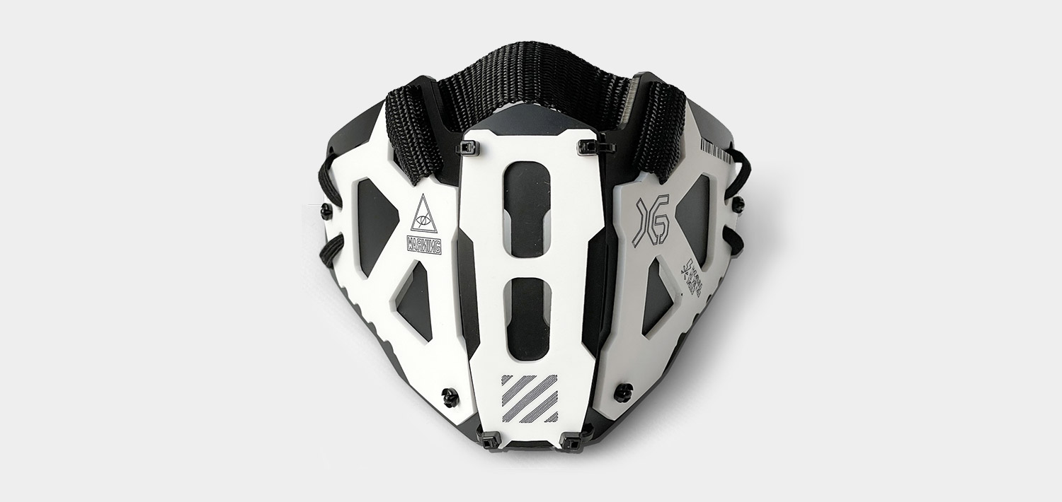 Cyberpunk Armored Mask V/16