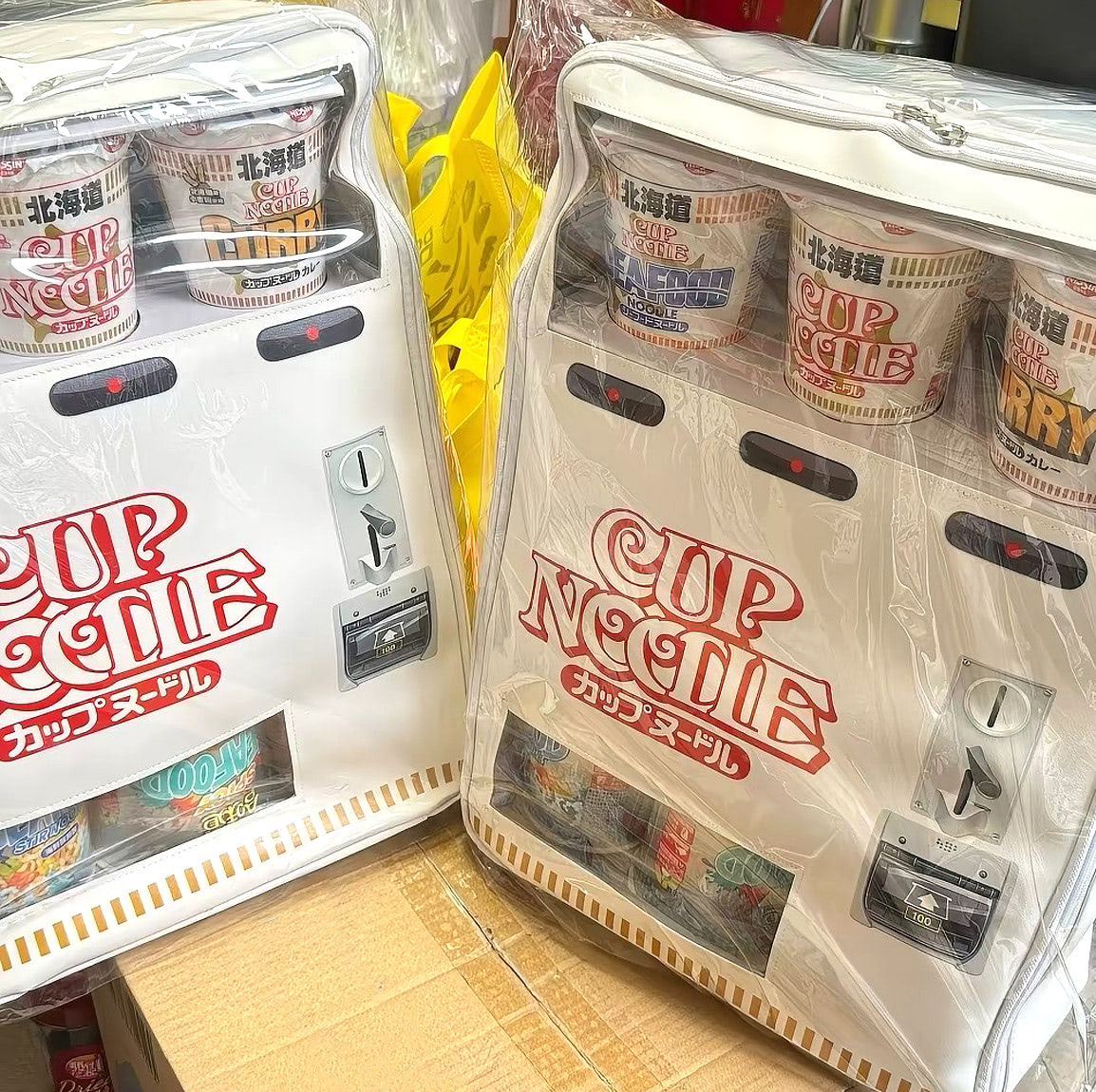 Cup Noodles Vending Machine Backpack