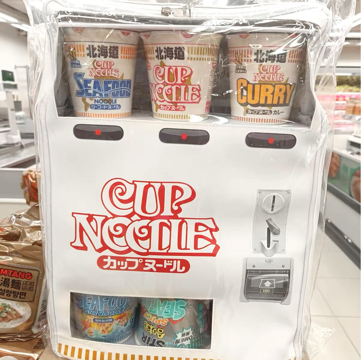 Cup Noodles Vending Machine Backpack