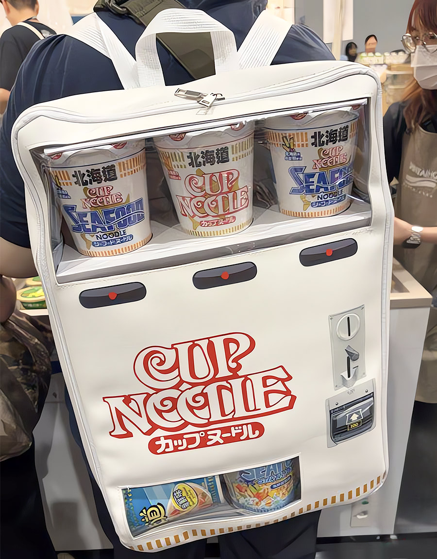 Cup Noodles Vending Machine Backpack