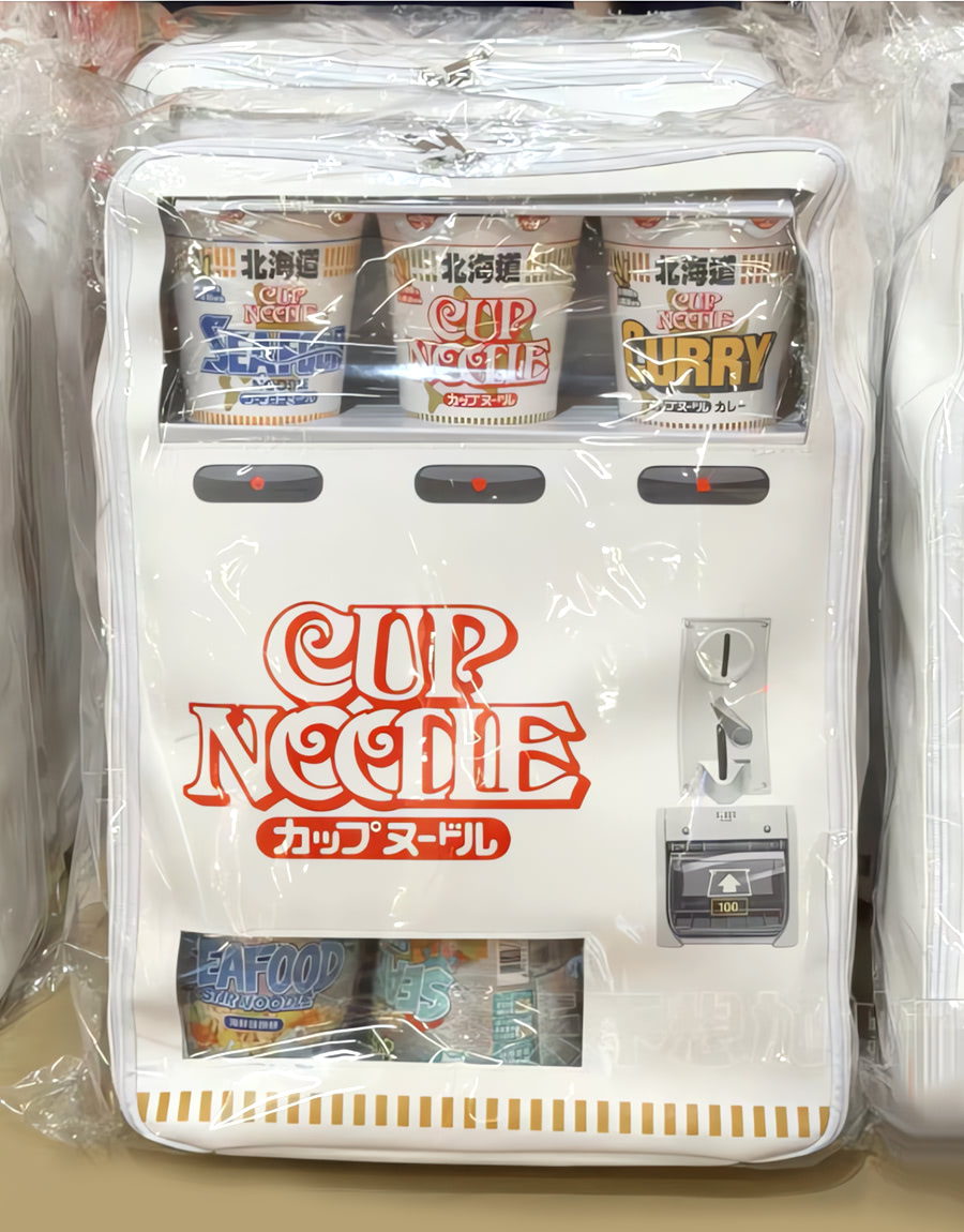 Cup Noodles Vending Machine Backpack