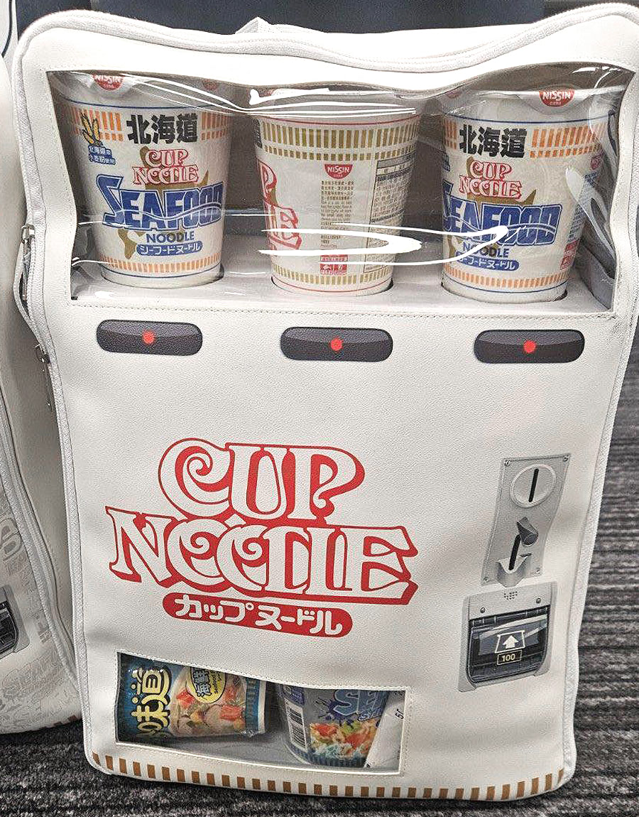 Cup Noodles Vending Machine Backpack