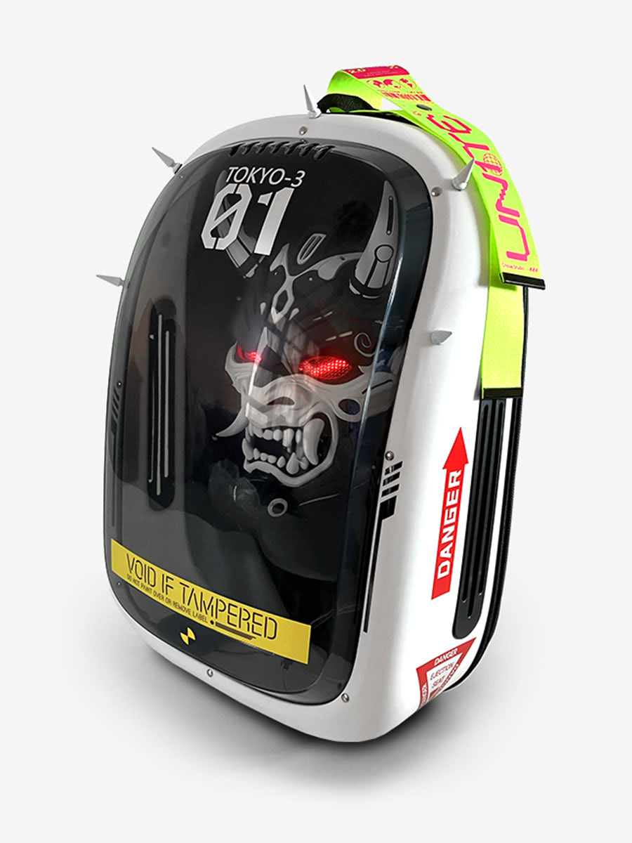 Cyberpunk Oni Backpack