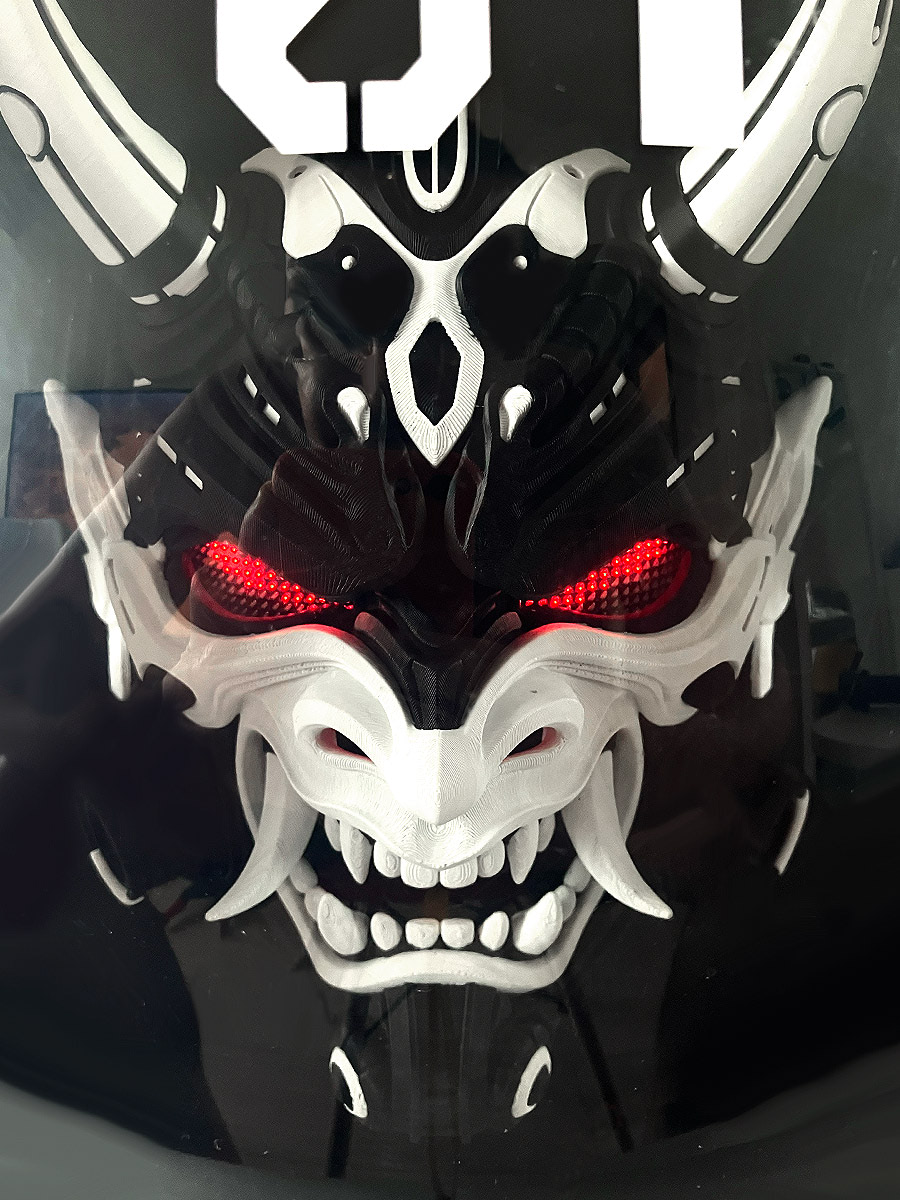 Cyberpunk Oni Backpack