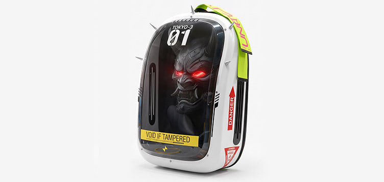 Cyberpunk Oni Backpack
