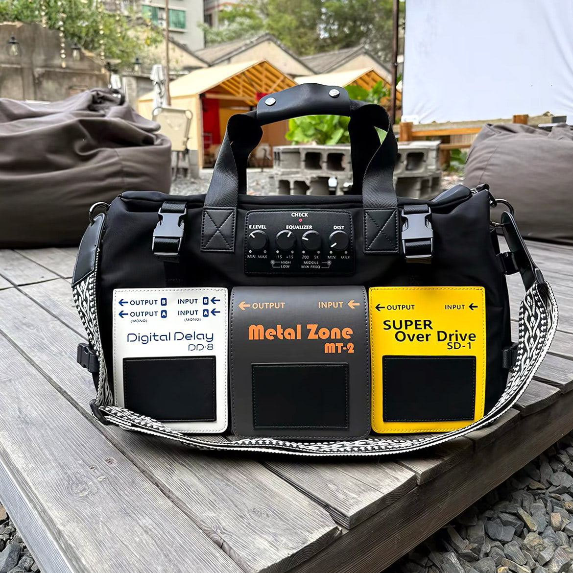 BOSS Guitar Pedal Messenger Bag
