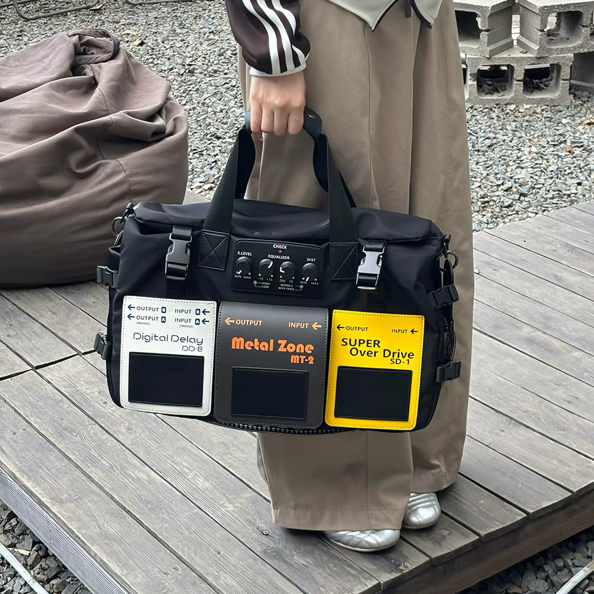 BOSS Guitar Pedal Messenger Bag