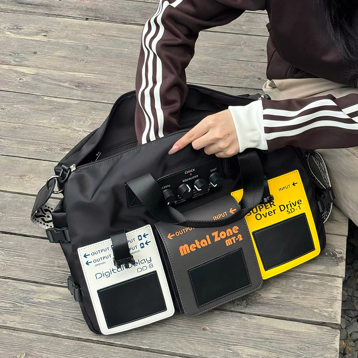 BOSS Guitar Pedal Messenger Bag