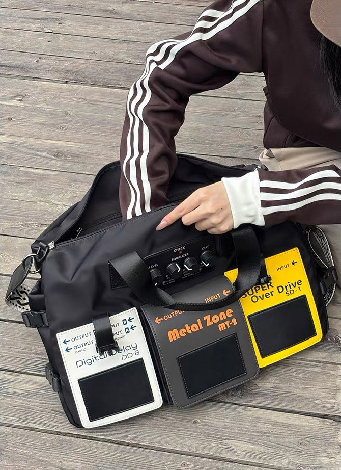 BOSS Guitar Pedal Messenger Bag