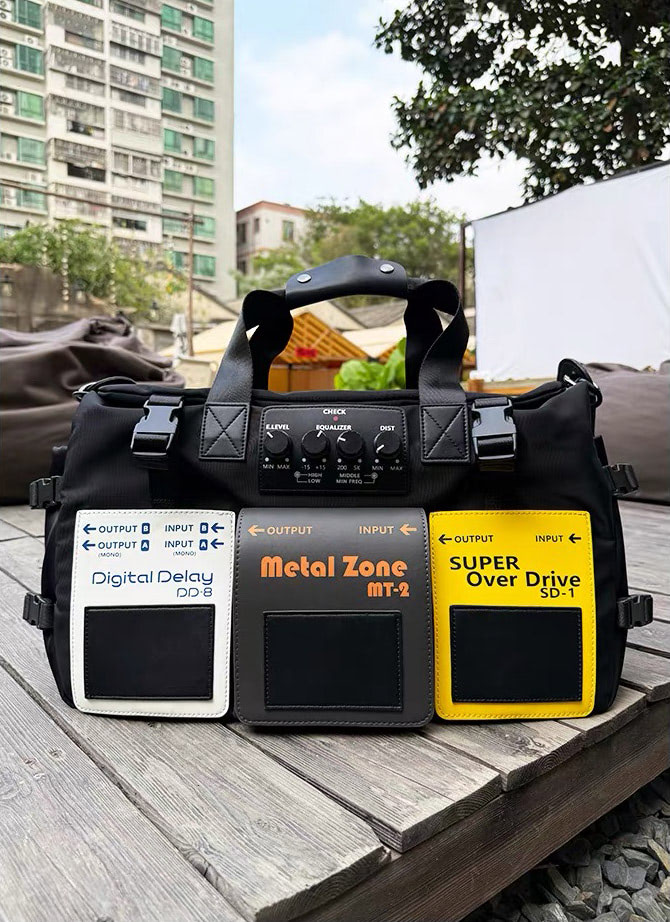 BOSS Guitar Pedal Messenger Bag