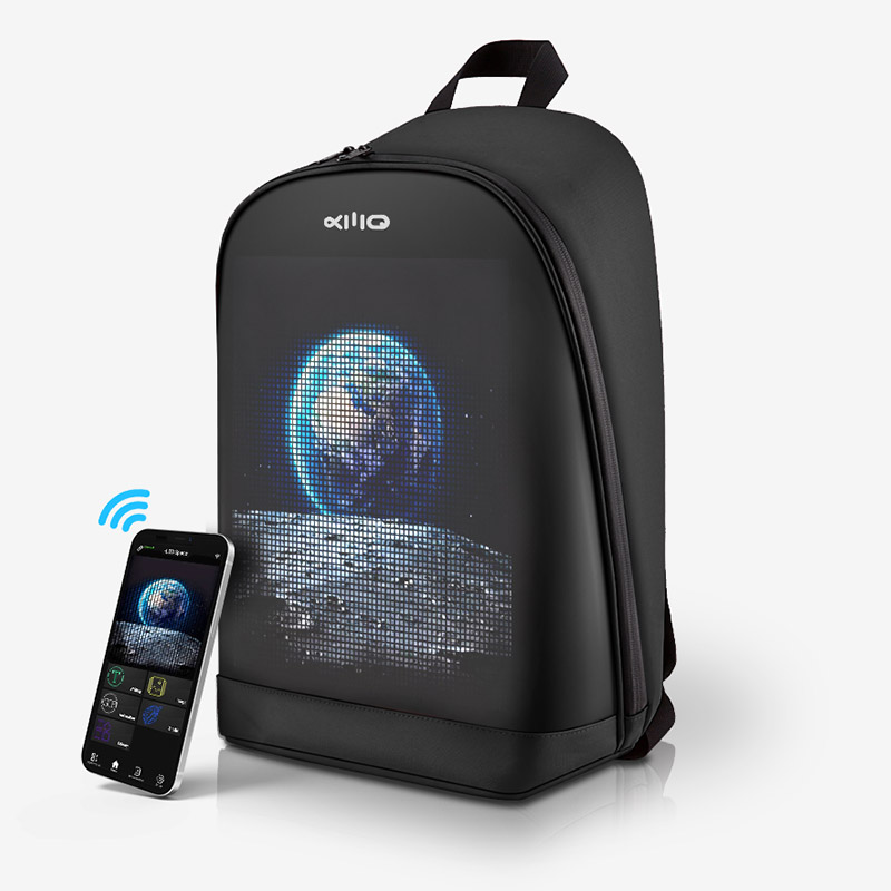 KWQ LED Backpack NFT Display