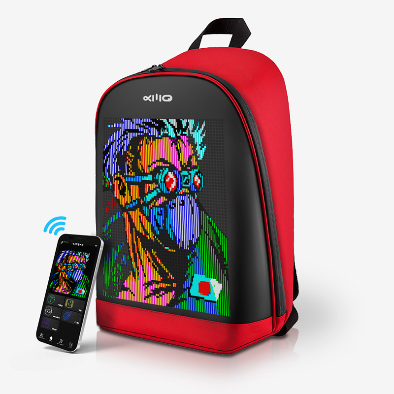 KWQ LED Backpack NFT Display