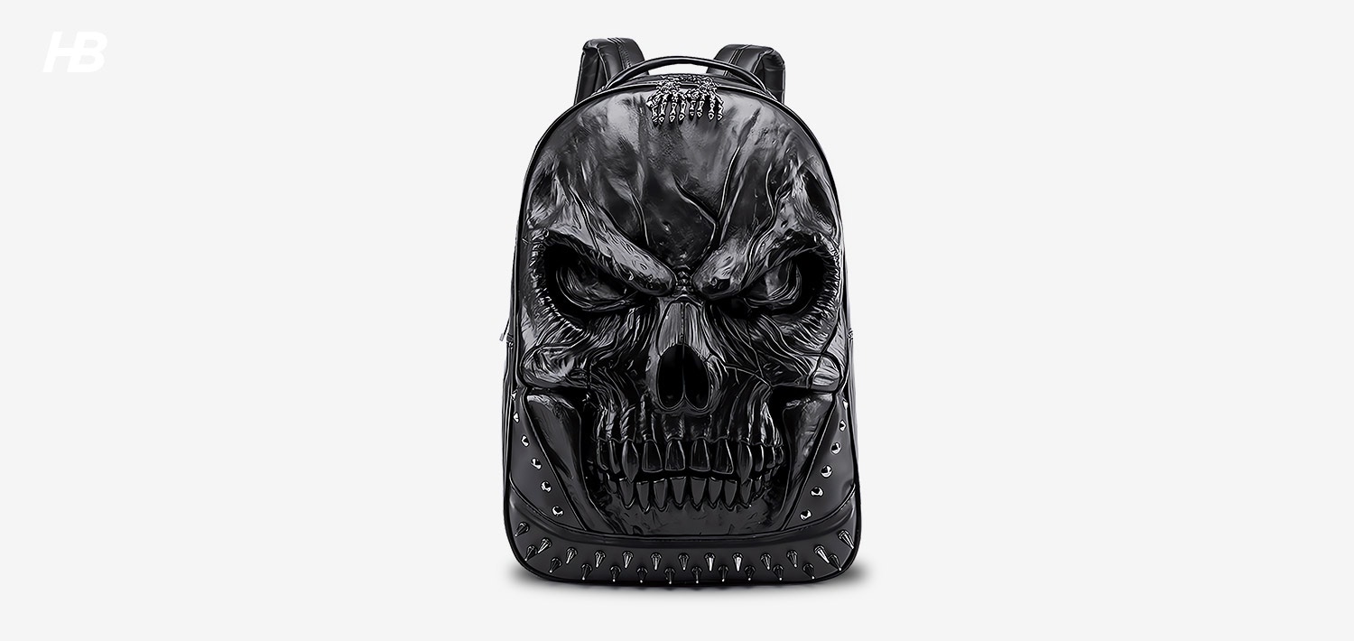 新品■NEWROCK PUNK SKULL backpackニューロック 新品□NEWROCK PUNK SKULL backpackニューロック
