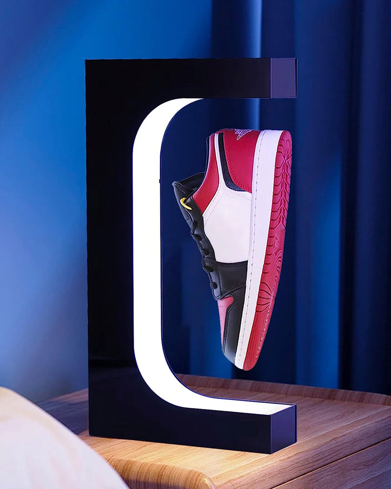 Levitating Display for Shoes and Toys