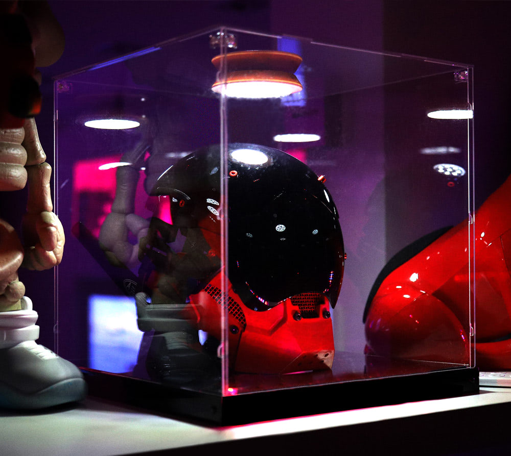 Display Case for Cyberpunk Mask
