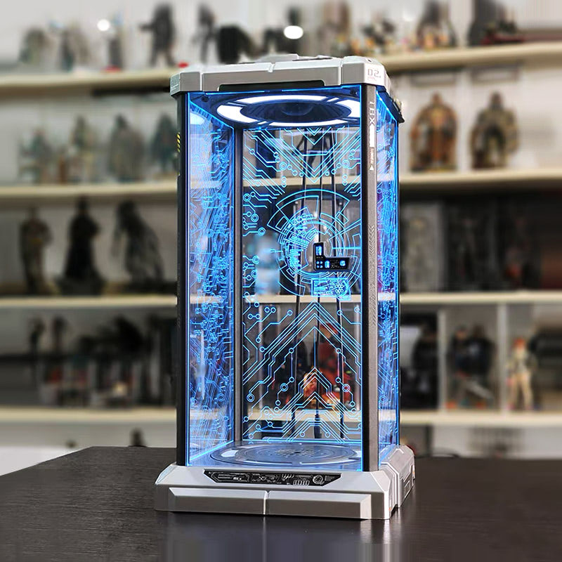 Cyberpunk Rotating Display