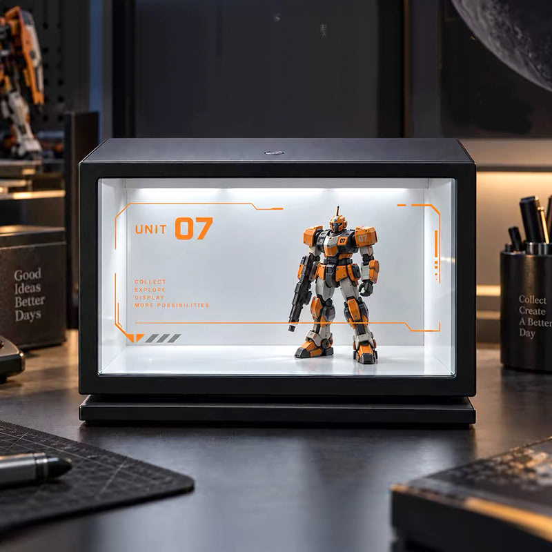 Transparent Liquid Crystal Display Storage Box