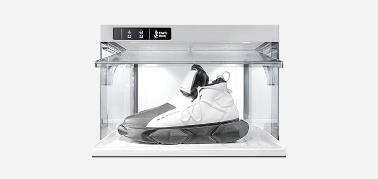 Motorized Sneaker Display Box