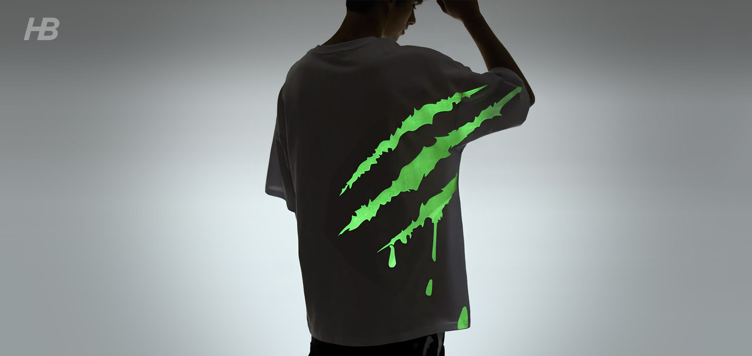 Glow in the Dark Claw Print T-shirt
