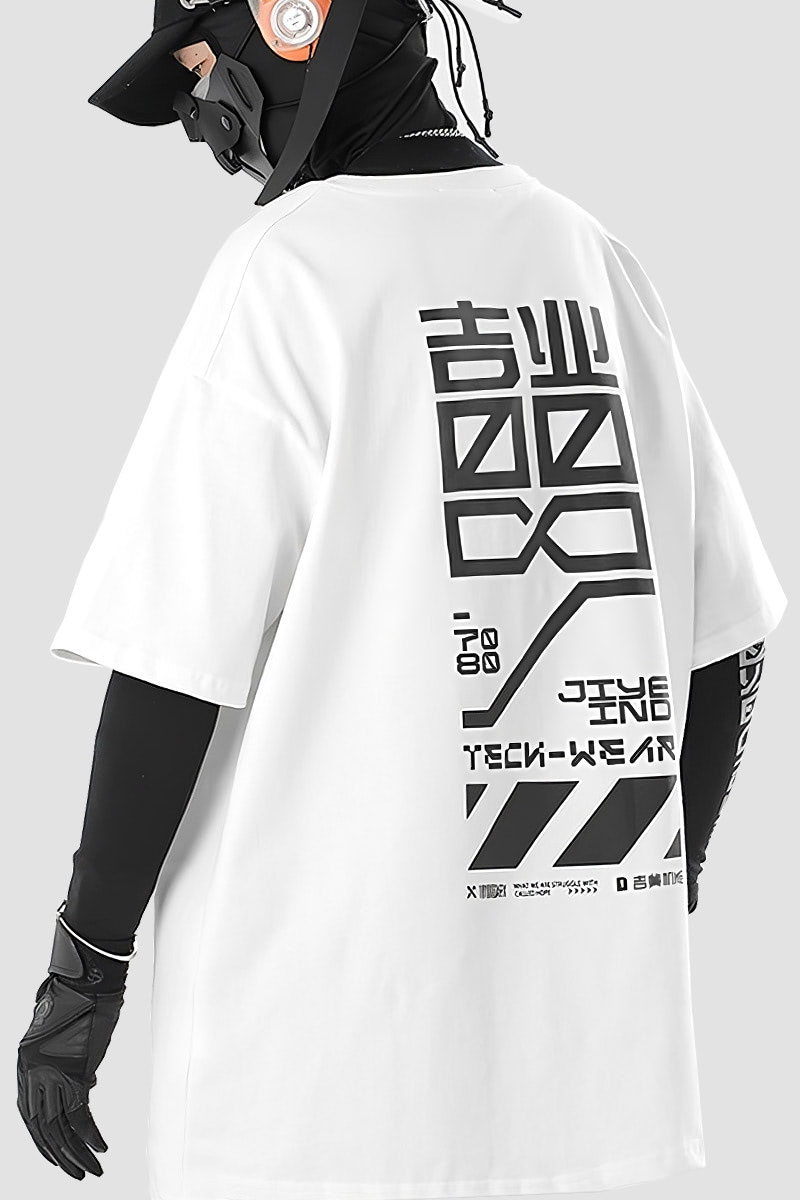 Jiye Heavy Industry Cyberpunk T-Shirt