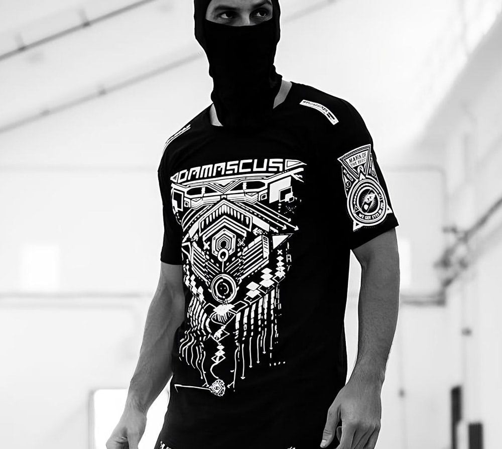 Cyberpunk Indigenous Totem Tshirt