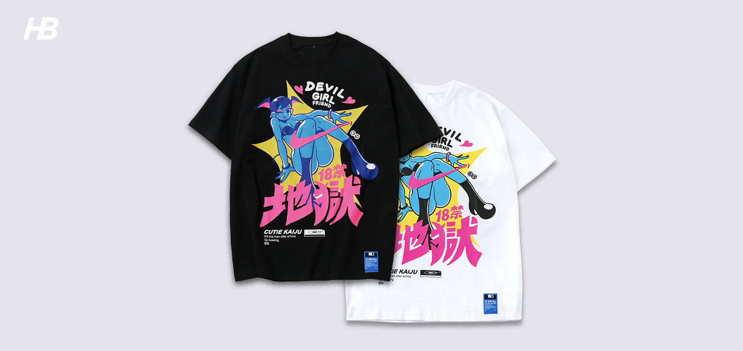 Devil Girl Manga T-Shirt